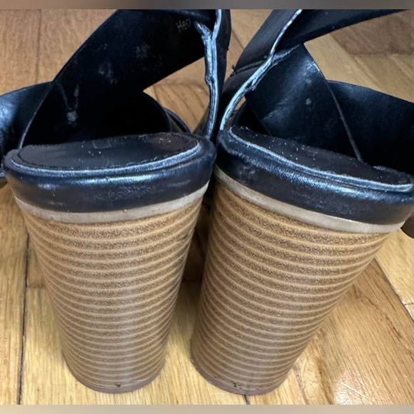 Christian Siriano Black Strappy Sandals - Picture 9 of 9